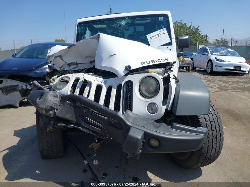 2014 Jeep Wrangler Unlimited Rubicon VIN: 1C4BJWFG5EL296717 Lot: 39957376