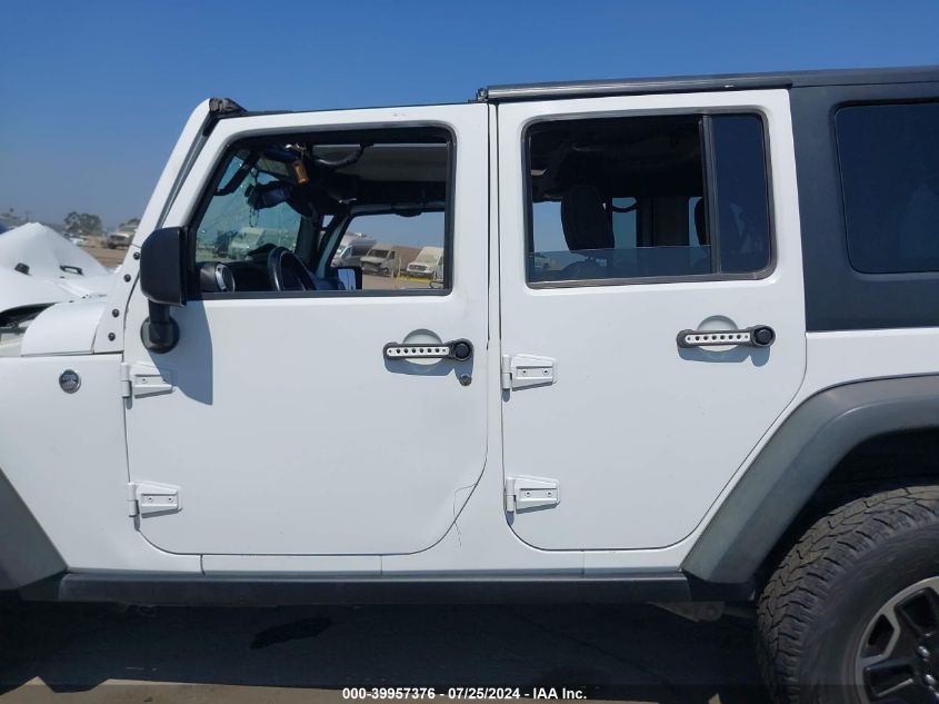 2014 Jeep Wrangler Unlimited Rubicon VIN: 1C4BJWFG5EL296717 Lot: 39957376