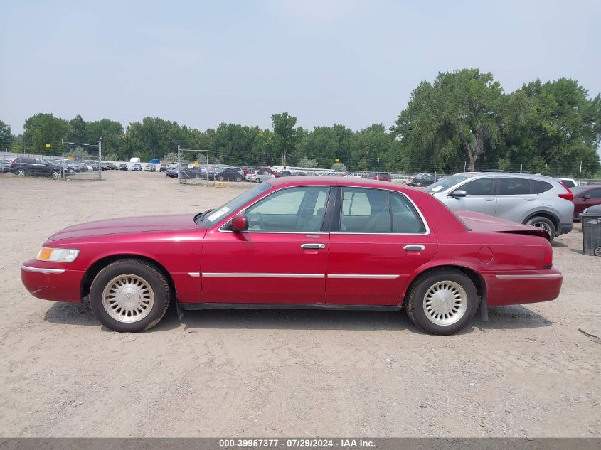 1998 Mercury Grand Marquis VIN: 2MEFM75WXWX604295 Lot: 39957377