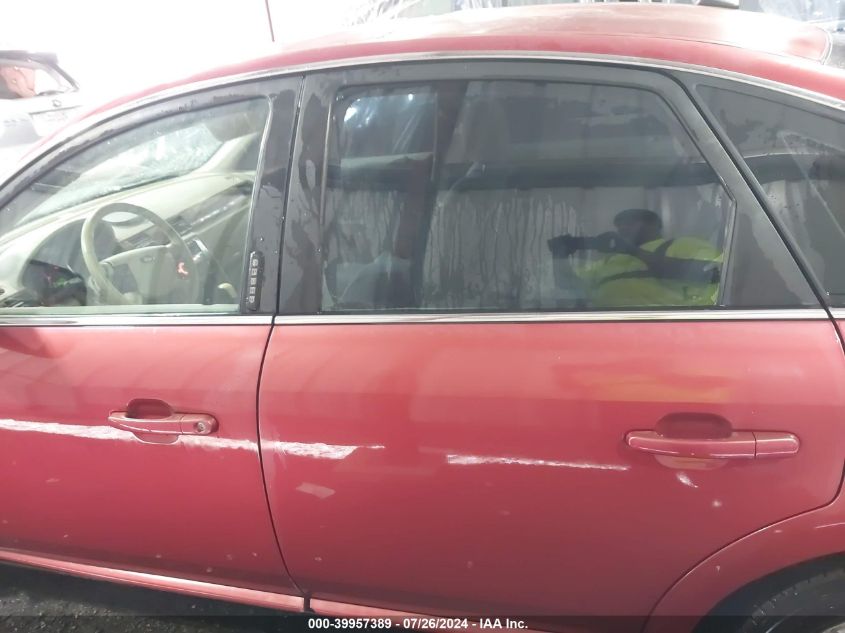 2007 Ford Five Hundred Sel VIN: 1FAFP24117G104184 Lot: 39957389