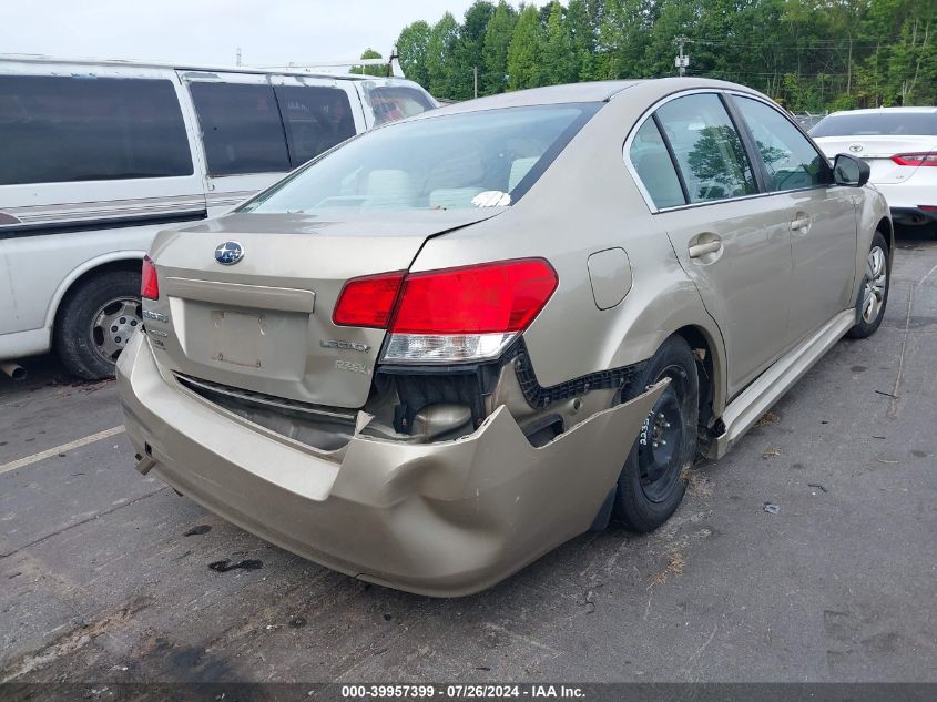 2010 Subaru Legacy 2.5I VIN: 4S3BMBA68A3241073 Lot: 39957399