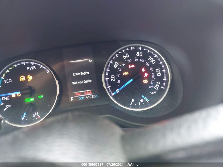 2019 Toyota Rav4 Hybrid Xle VIN: 2T3RWRFV8KW017382 Lot: 39957397