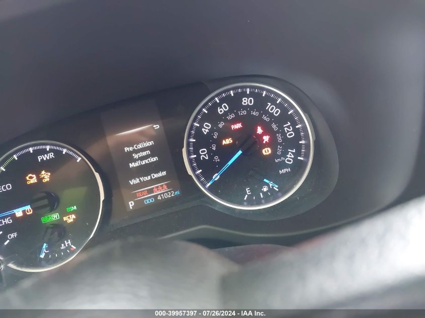 2019 Toyota Rav4 Hybrid Xle VIN: 2T3RWRFV8KW017382 Lot: 39957397