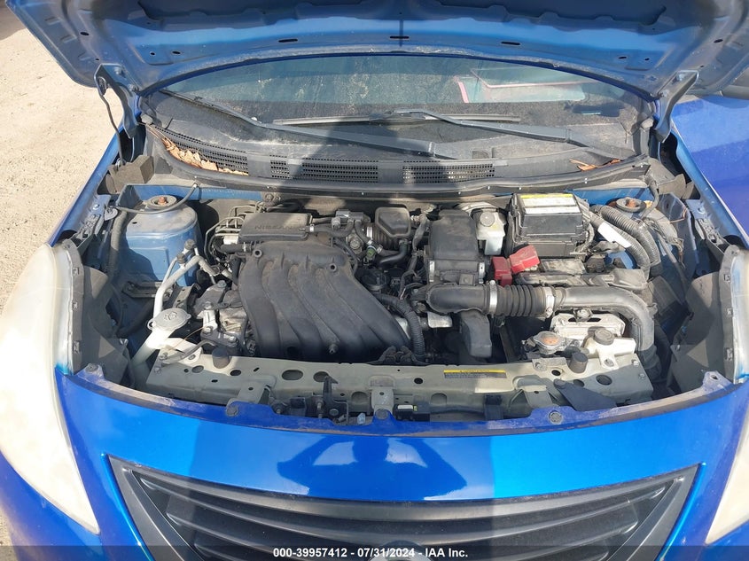 2014 Nissan Versa 1.6 S+ VIN: 3N1CN7AP8EL867257 Lot: 39957412