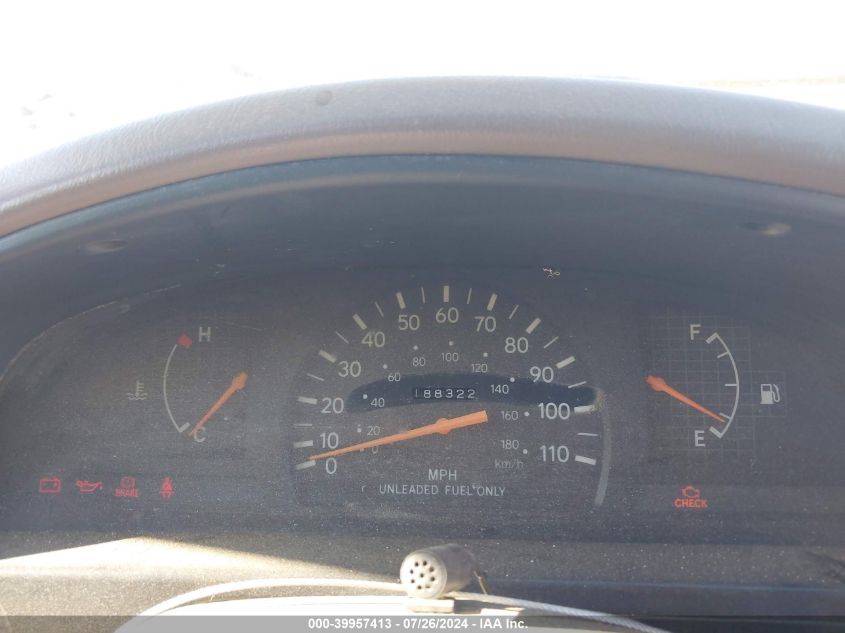 1996 Toyota Tacoma Xtracab VIN: 4TAVL52N2TZ133258 Lot: 39957413