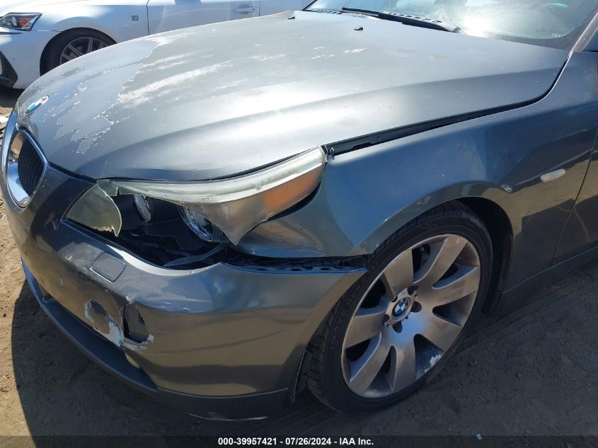 2004 BMW 530I VIN: WBANA73564B066059 Lot: 39957421