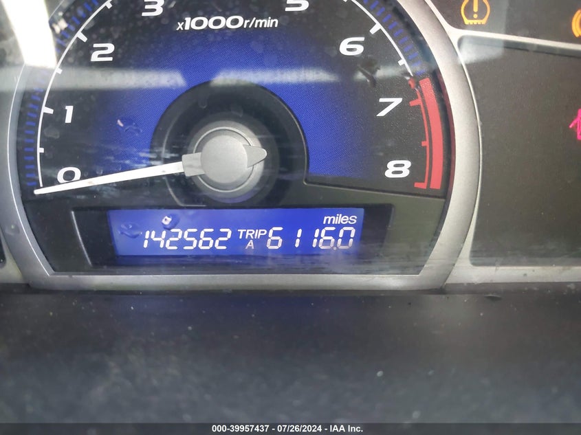 2008 Honda Civic Ex VIN: 2HGFG11828H508933 Lot: 39957437