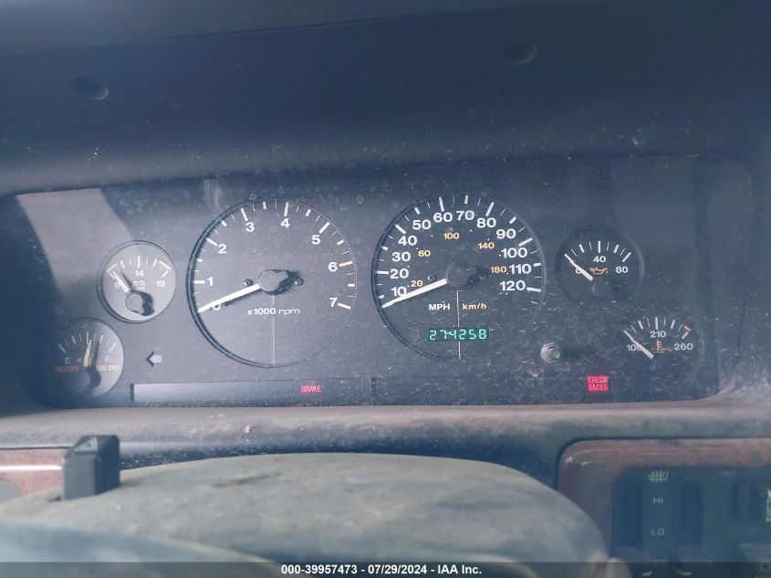 1996 Jeep Grand Cherokee Limited VIN: 1J4GZ78Y6TC243509 Lot: 39957473