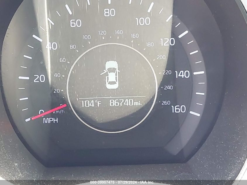 2014 Kia Optima Lx VIN: 5XXGM4A72EG315183 Lot: 39957475