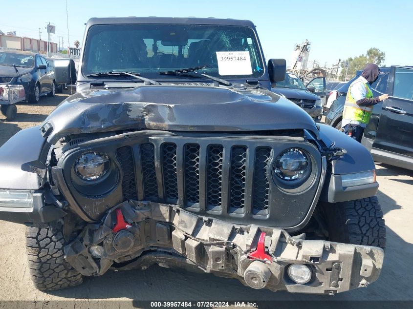 2022 Jeep Gladiator Rubicon 4X4 VIN: 1C6JJTBG7NL103202 Lot: 39957484