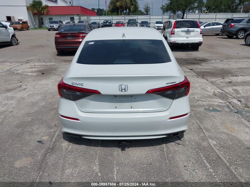 2022 HONDA CIVIC SPORT - 2HGFE2F52NH530453