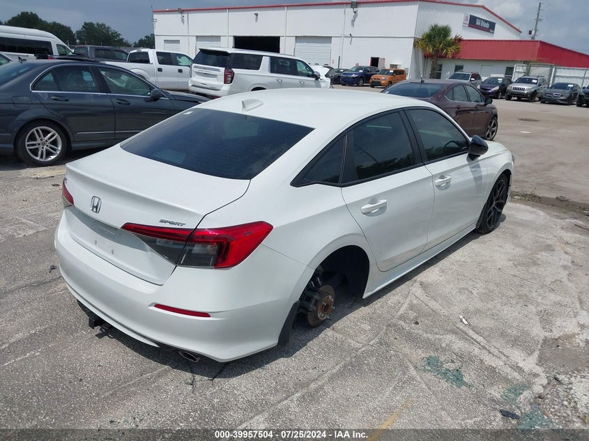2022 HONDA CIVIC SPORT - 2HGFE2F52NH530453