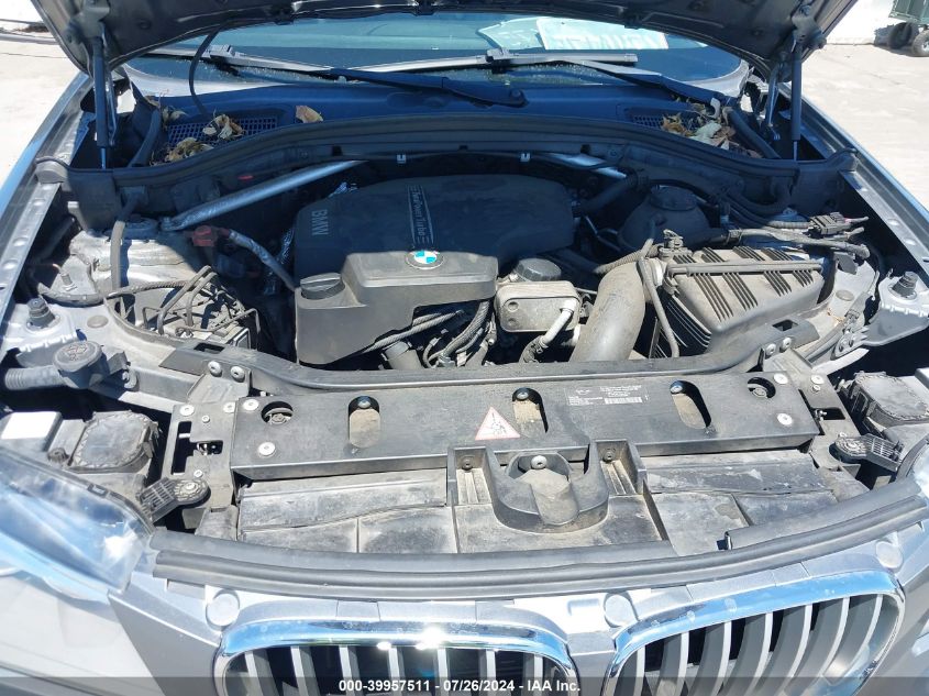 2013 BMW X3 xDrive28I VIN: 5UXWX9C51D0D03314 Lot: 39957511