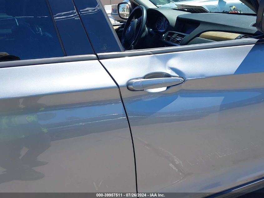 2013 BMW X3 xDrive28I VIN: 5UXWX9C51D0D03314 Lot: 39957511