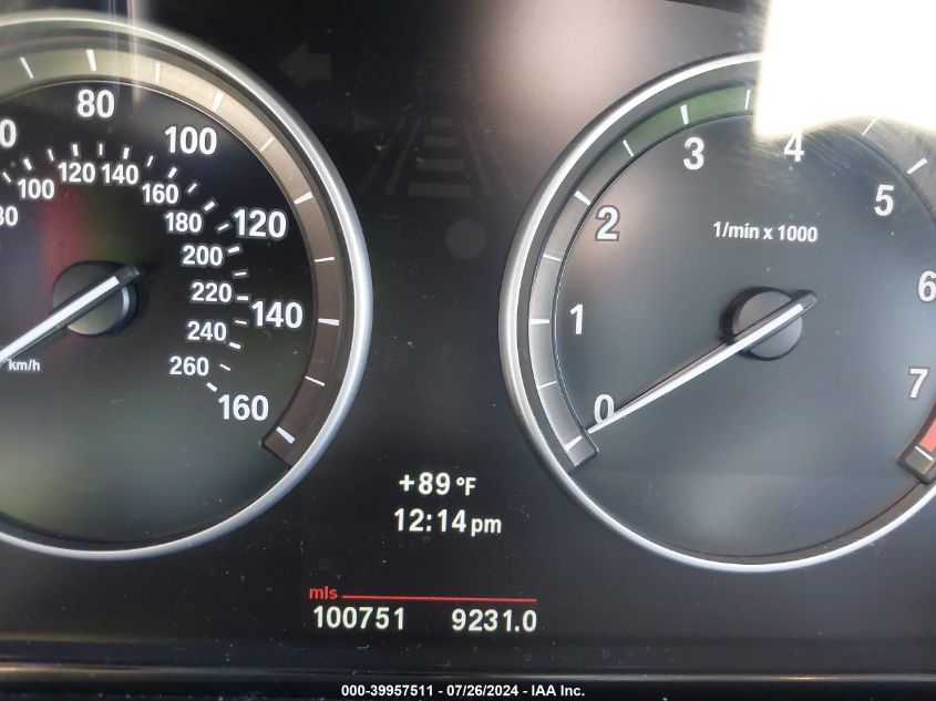 2013 BMW X3 xDrive28I VIN: 5UXWX9C51D0D03314 Lot: 39957511