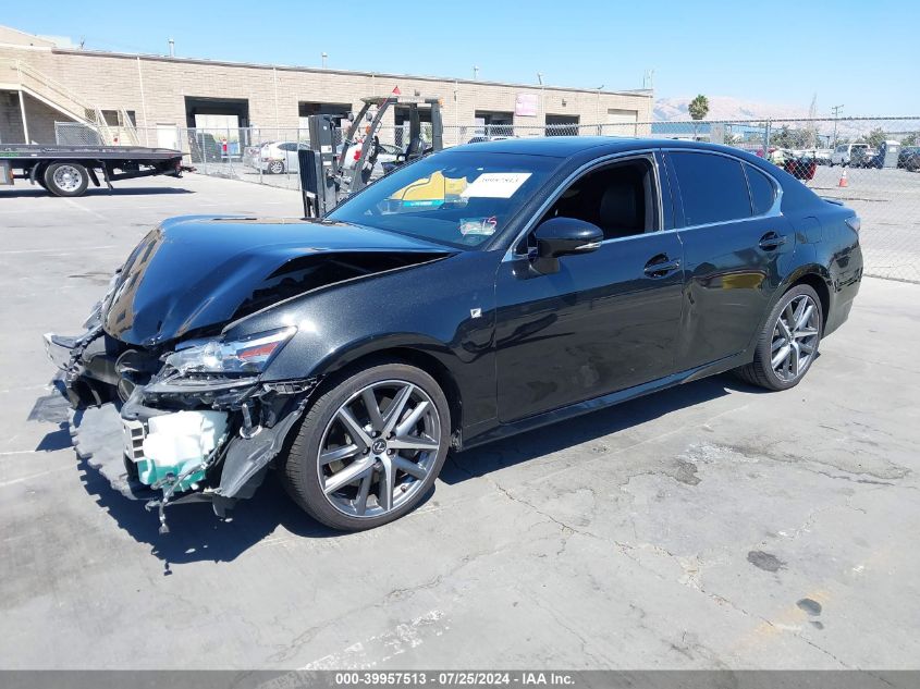 VIN JTHBZ1BL9GA002442 2016 LEXUS GS 350 no.2