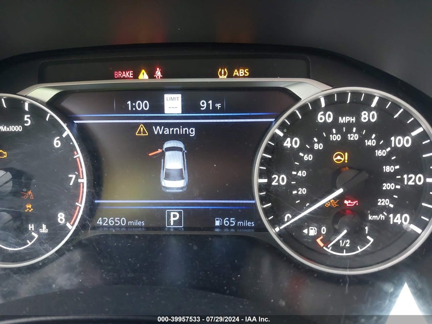 2021 Nissan Altima Sl Fwd VIN: 1N4BL4EV6MN314150 Lot: 39957533