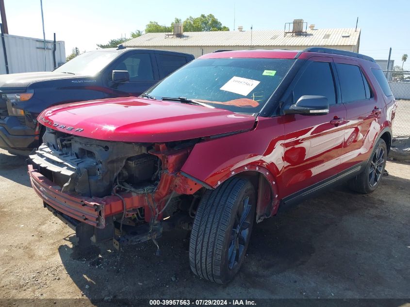 2019 Ford Explorer Xlt VIN: 1FM5K7D89KGA09956 Lot: 39957563