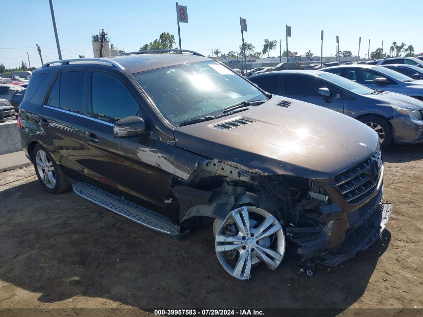 2014 Mercedes-Benz Ml 350 4Matic VIN: 4JGDA5HB5EA364932 Lot: 39957583