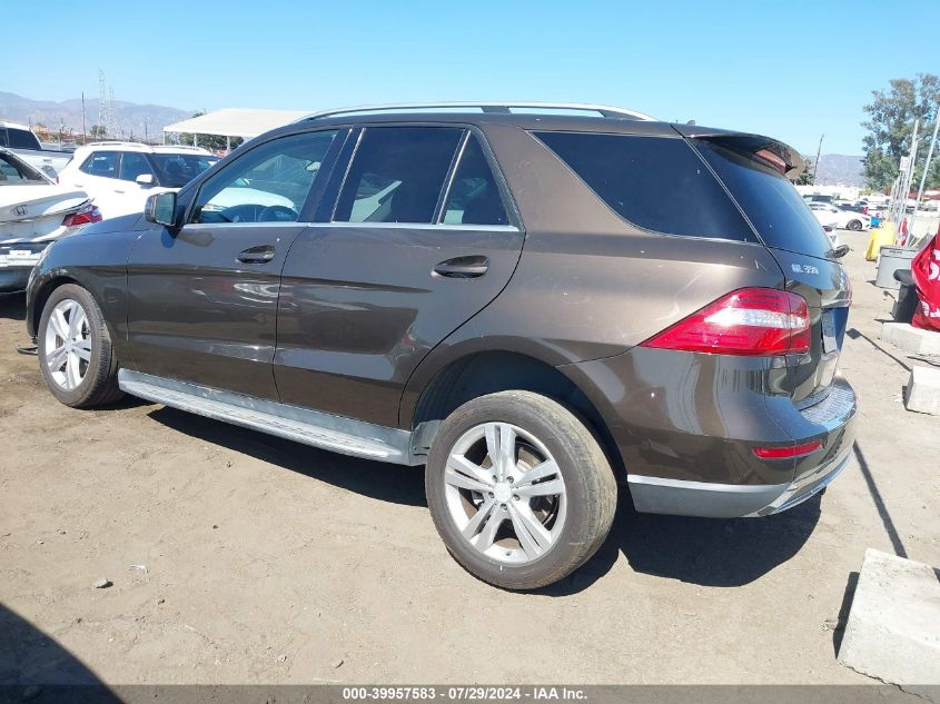 2014 Mercedes-Benz Ml 350 4Matic VIN: 4JGDA5HB5EA364932 Lot: 39957583