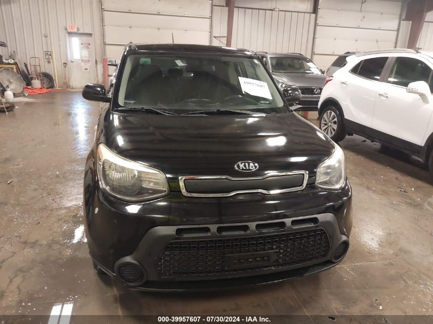 2014 Kia Soul VIN: KNDJN2A23E7057518 Lot: 39957607