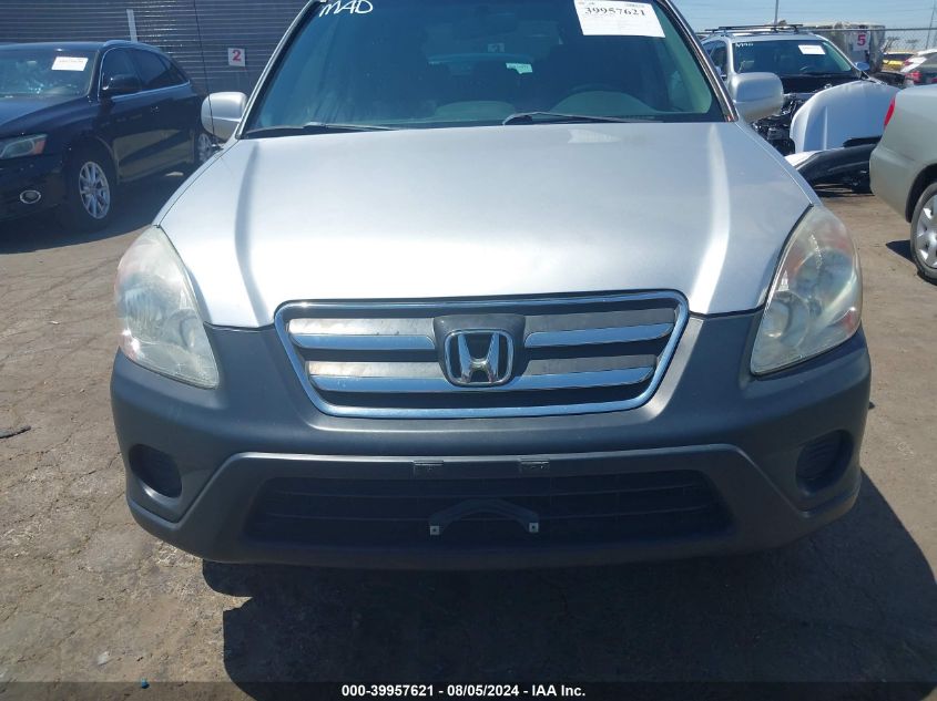 2005 Honda Cr-V Ex VIN: JHLRD78895C017192 Lot: 39957621