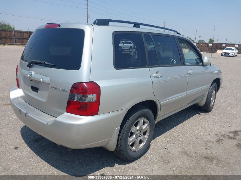 JTEDP21A860101050 2006 Toyota Highlander V6