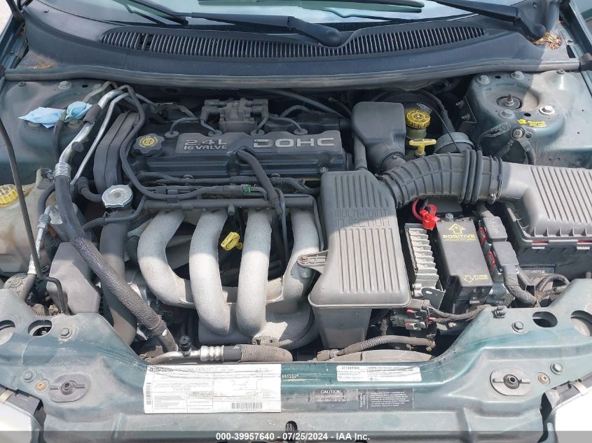 1998 Dodge Stratus VIN: 1B3EJ46X1WN122846 Lot: 39957640