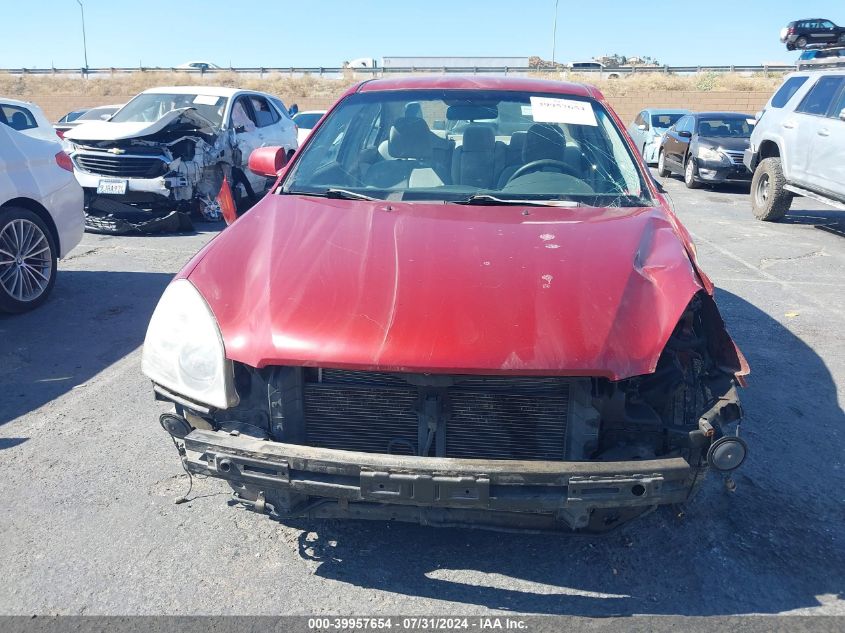 2006 Kia Optima Ex (New)/Lx (New) VIN: KNAGE123665072858 Lot: 39957654