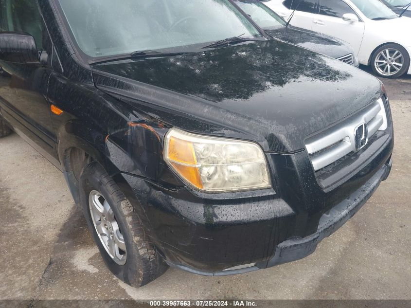 2007 Honda Pilot Ex-L VIN: 5FNYF28557B042771 Lot: 39957663