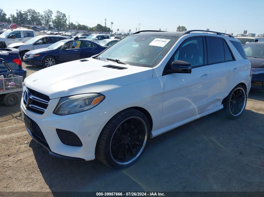 4JGDA5JB1JB043839 2018 MERCEDES-BENZ GLE - Image 2