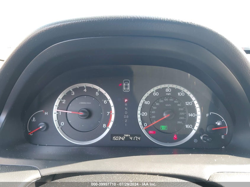 2010 Honda Accord Exl VIN: 1HGCS1B88AA001250 Lot: 39957710