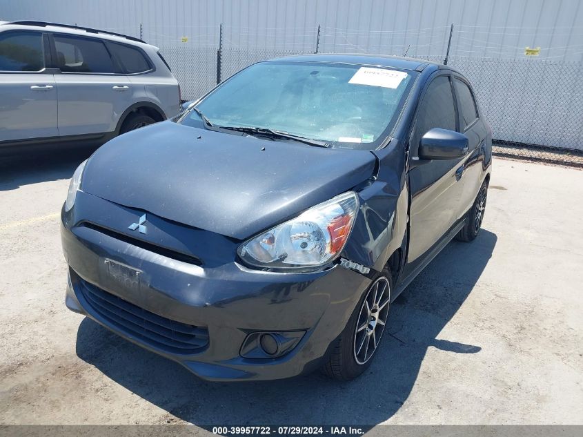 2015 Mitsubishi Mirage De VIN: ML32A3HJ6FH001140 Lot: 39957722