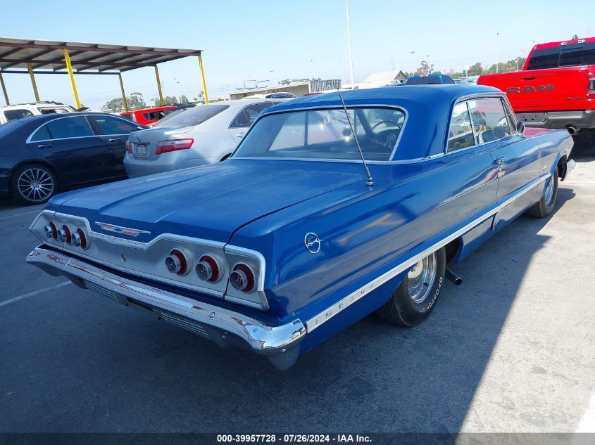 1963 Chevrolet Impala VIN: 31847F276121 Lot: 39957728