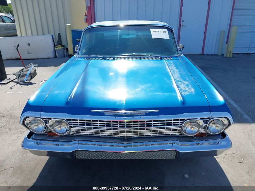 1963 Chevrolet Impala VIN: 31847F276121 Lot: 39957728