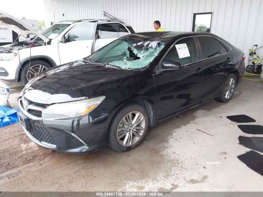 4T1BF1FK2FU037280 2015 TOYOTA CAMRY - Image 2