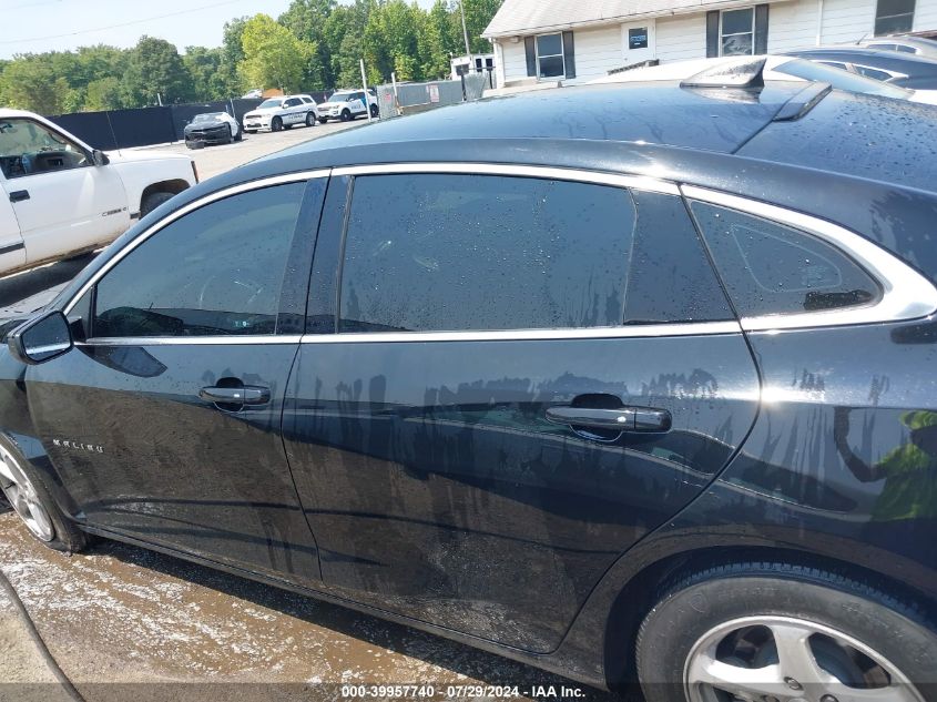 2018 Chevrolet Malibu 1Ls VIN: 1G1ZB5STXJF118666 Lot: 39957740