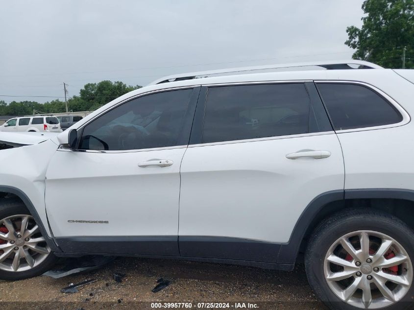 2014 Jeep Cherokee Limited VIN: 1C4PJLDSXEW245014 Lot: 39957760