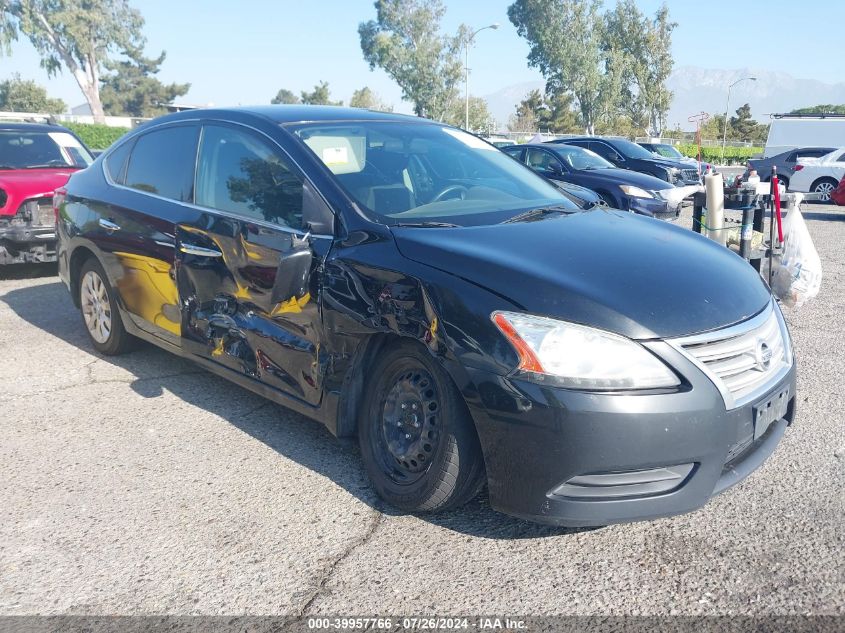 2015 Nissan Sentra S/Sv/Sr/Sl VIN: 3N1AB7AP4FY306171 Lot: 39957766