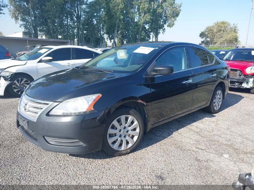 2015 NISSAN SENTRA S - 3N1AB7AP4FY306171