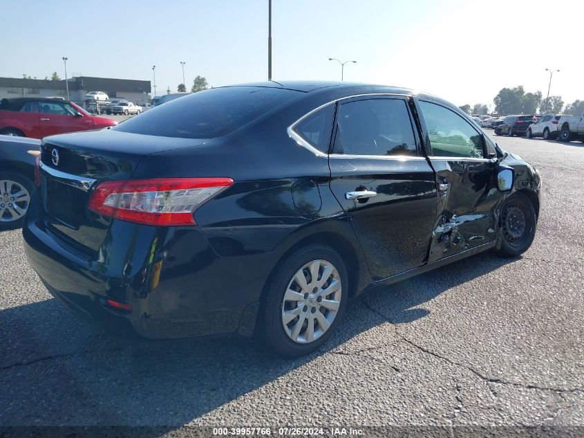 2015 NISSAN SENTRA S - 3N1AB7AP4FY306171