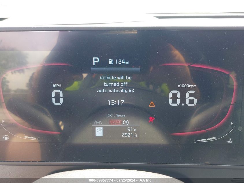 2024 Kia Sportage Ex VIN: 5XYK33DF2RG172621 Lot: 39957774