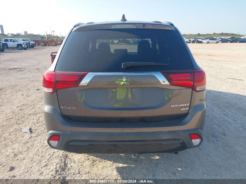 2019 Mitsubishi Outlander Se/Sel/Le VIN: JA4AD3A3XKZ052098 Lot: 39957777