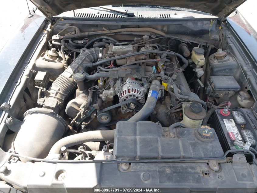 2001 Ford Mustang Gt VIN: 1FAFP45X41F128541 Lot: 39957791