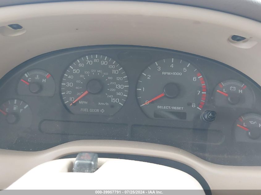 2001 Ford Mustang Gt VIN: 1FAFP45X41F128541 Lot: 39957791