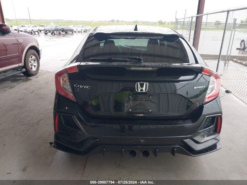 2020 Honda Civic Sport VIN: SHHFK7H45LU201076 Lot: 39957794