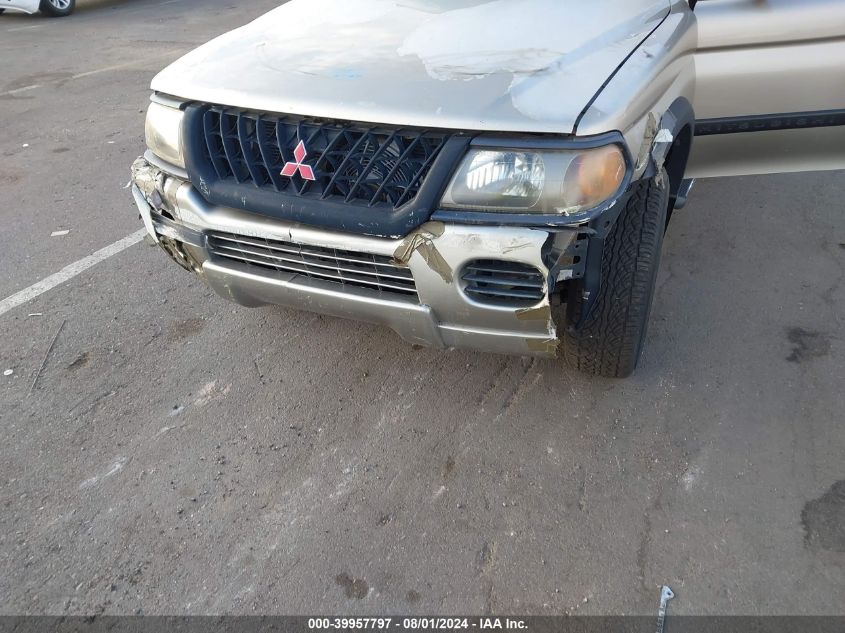 2000 Mitsubishi Montero Sport Ls/Sport Xls VIN: JA4LS31H4YP056209 Lot: 39957797