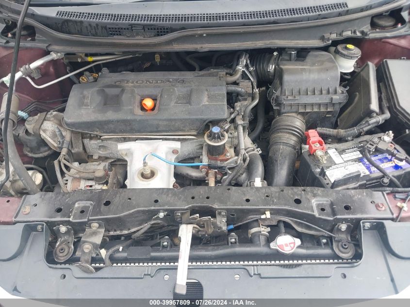 2012 Honda Civic Ex VIN: 19XFB2F82CE089210 Lot: 39957809