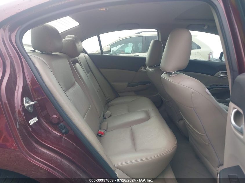 2012 Honda Civic Ex VIN: 19XFB2F82CE089210 Lot: 39957809