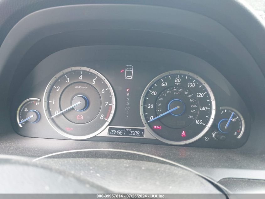 2013 Honda Crosstour Ex-L VIN: 5J6TF3H50DL005467 Lot: 39957814